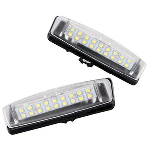 Planet Gates 2Pcs/Set SUNKIA LED Number License Plate Lights For Lexus IS200 IS300 LS430 GS300 GS430 GS400 ES300 ES330 RX300 RX330 RX350