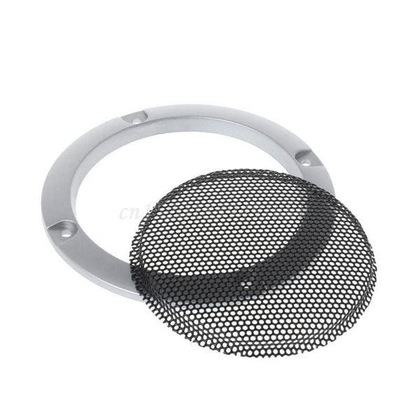 Planet Gates 2PCS Speaker Grills 3" Protective Subwoofer Frame Grille Cover Steel Mesh Decorative Circle DIY Accessories