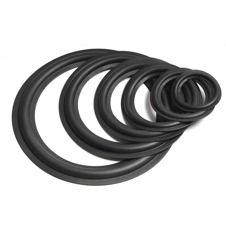 2PCS Speaker Rubber Repair Folding Edge Ring Subwoofer Speaker Repair Accessories DIY 3/4/5/6/8/10INCH
