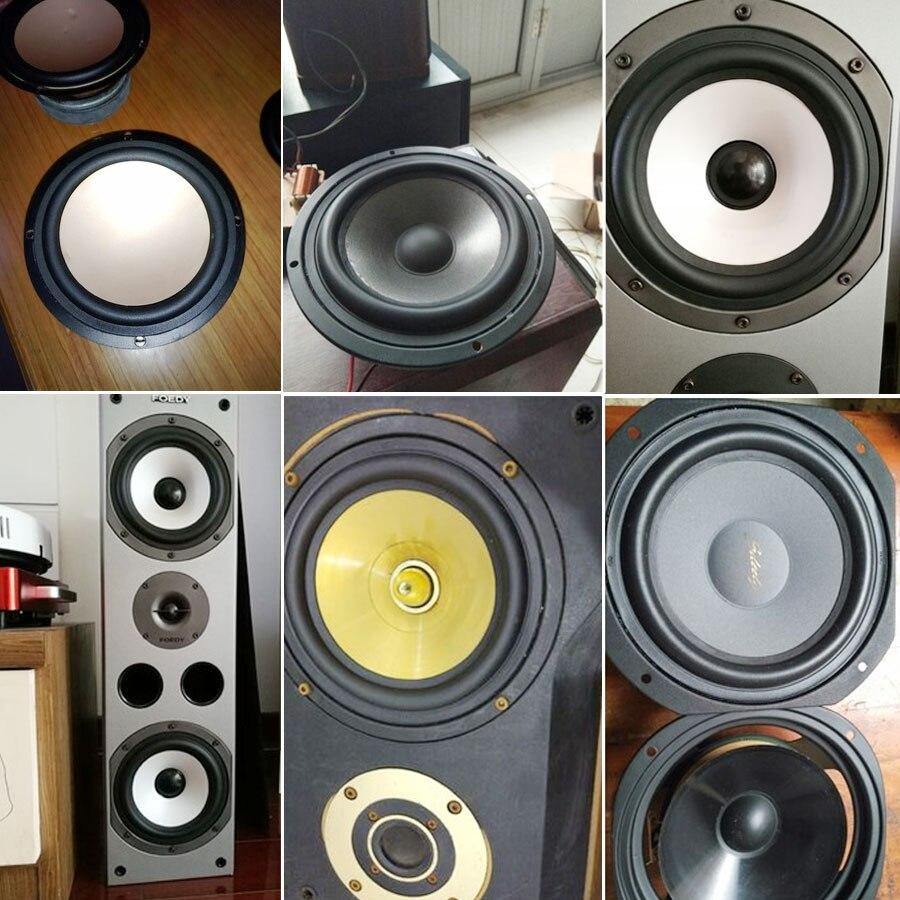 2PCS Speaker Rubber Repair Folding Edge Ring Subwoofer Speaker Repair Accessories DIY 3/4/5/6/8/10INCH