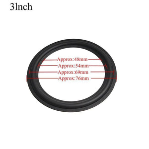 2PCS Speaker Rubber Repair Folding Edge Ring Subwoofer Speaker Repair Accessories DIY 3/4/5/6/8/10INCH