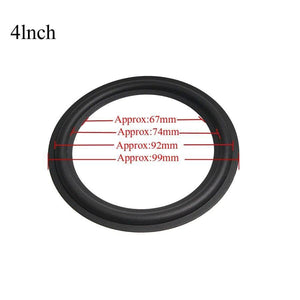 2PCS Speaker Rubber Repair Folding Edge Ring Subwoofer Speaker Repair Accessories DIY 3/4/5/6/8/10INCH
