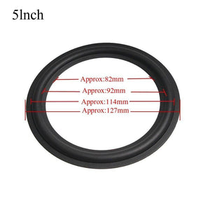 2PCS Speaker Rubber Repair Folding Edge Ring Subwoofer Speaker Repair Accessories DIY 3/4/5/6/8/10INCH