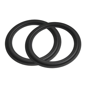 Planet Gates 2PCS Speaker Rubber Repair Folding Edge Ring Subwoofer Speaker Repair Accessories DIY 3/4/5/6/8/10INCH