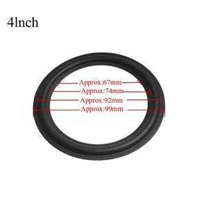Planet Gates 2PCS Speaker Rubber Repair Folding Edge Ring Subwoofer Speaker Repair Accessories DIY 3/4/5/6/8/10INCH