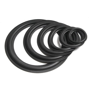 Planet Gates 2PCS Speaker Rubber Repair Folding Edge Ring Subwoofer Speaker Repair Accessories DIY 3/4/5/6/8/10INCH