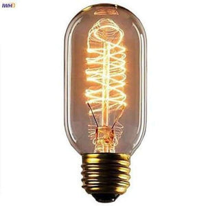 Planet Gates 2ks T45 1 IWHD Ampule Vintage Lamp Edison Bulb ST64 E27 40W 220V Retro Lamp Light Light Industrial Decoration Ampul Bombillas Gloeilamp