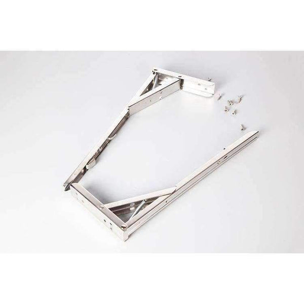 Planet Gates 2pcs Triangular Stainless Steel bracket folding 90 degree wall bracket shelves Wall hanging  Rack Hardware furniture accessories