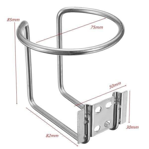 Planet Gates 2pcs Universal Boat Ring Cup Holder Water Drink Beverage Bottle Stand Holder For Marine Boat Yacht Truck RV 304 Stainless Steel