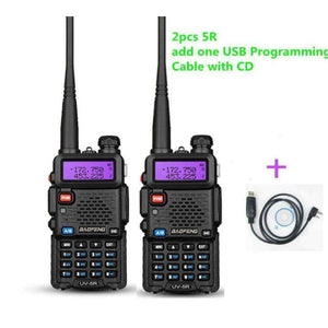 Planet Gates 2PCS  UV-5R CB radio VOX 10Km Walkie Talkie pair Two Way radio communicator for Police Equipment Intercom UV 5R