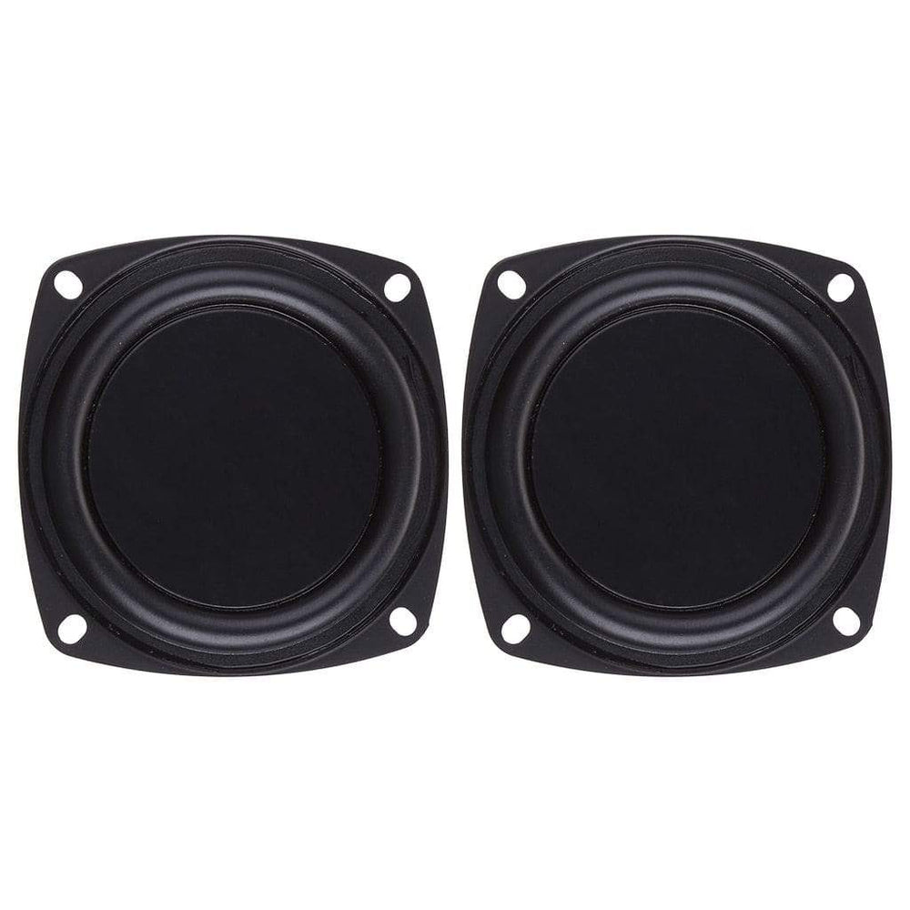 Planet Gates 2PCS Woofer Radiator Bass Passive Speaker 3" Low Frequency Loudspeaker Diaphragm Vibration Plate DIY