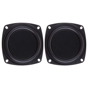 Planet Gates 2PCS Woofer Radiator Bass Passive Speaker 3" Low Frequency Loudspeaker Diaphragm Vibration Plate DIY