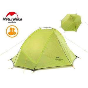 Planet Gates 2person Green Outdoor 2 Person Camping Tent Ultralight Tent One Bedroom 1 Man 2 Man 4 Season Waterproof Tents barraca tenda