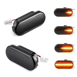 Planet Gates 2pieces Led Dynamic Side Marker Turn Signal Light For Volkswagen VW Bora Golf 3 4 Passat 3BG Polo SB6 SEAT Ibiza Leon Skoda Ford