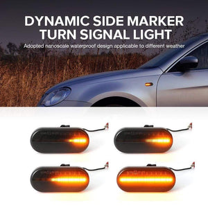 Planet Gates 2pieces Led Dynamic Side Marker Turn Signal Light For Volkswagen VW Bora Golf 3 4 Passat 3BG Polo SB6 SEAT Ibiza Leon Skoda Ford