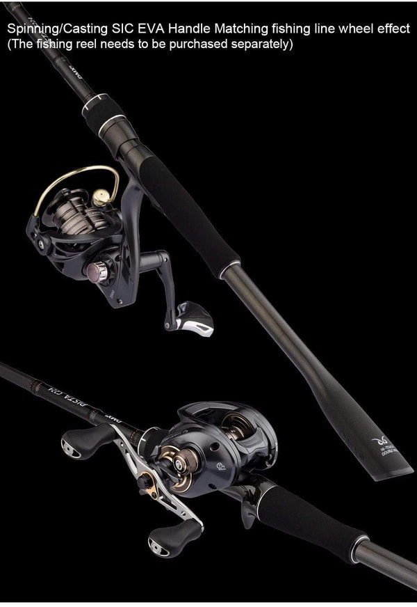 Planet Gates 2Section FUJI Guide Fishing Rod OBEI Spinning Casting Travel Rod 7-42g 1.98 2.10. 2.24m Baitcasting ML M MH FAST Rod