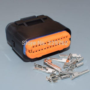 Planet Gates 2sets 26 pin female plug electrical 26 way connector MX23A26XF1 MX23A26SF1 car computer version connector PLUG