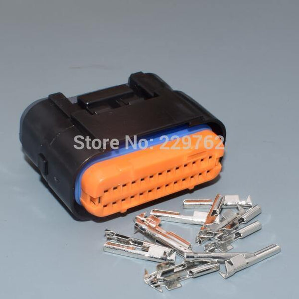 Planet Gates 2sets 26 pin female plug electrical 26 way connector MX23A26XF1 MX23A26SF1 car computer version connector PLUG