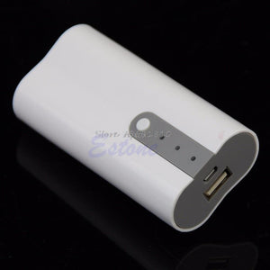Planet Gates 2x 18650 USB Mobile Power Bank Battery Charger Box Case DIY Kit For MP3 iPhone Z17 Drop Ship