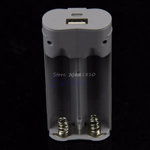 Planet Gates 2x 18650 USB Mobile Power Bank Battery Charger Box Case DIY Kit For MP3 iPhone Z17 Drop Ship