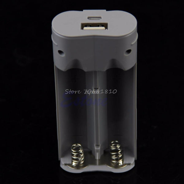 Planet Gates 2x 18650 USB Mobile Power Bank Battery Charger Box Case DIY Kit For MP3 iPhone Z17 Drop Ship