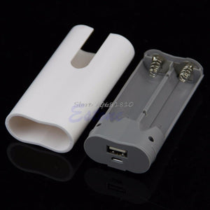 Planet Gates 2x 18650 USB Mobile Power Bank Battery Charger Box Case DIY Kit For MP3 iPhone Z17 Drop Ship