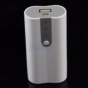 Planet Gates 2x 18650 USB Mobile Power Bank Battery Charger Box Case DIY Kit For MP3 iPhone Z17 Drop Ship