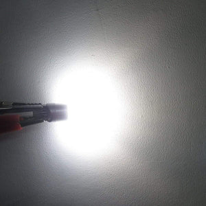 Planet Gates 2x 6000K White Car Light T10 W5W Led Wedge Bulb 3030 1SMD Auto Dome Reading Parking Lights Sidemarker Sidelight Lamp Bulbs