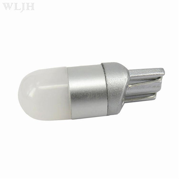 Planet Gates 2x 6000K White Car Light T10 W5W Led Wedge Bulb 3030 1SMD Auto Dome Reading Parking Lights Sidemarker Sidelight Lamp Bulbs