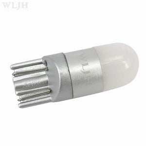 Planet Gates 2x 6000K White Car Light T10 W5W Led Wedge Bulb 3030 1SMD Auto Dome Reading Parking Lights Sidemarker Sidelight Lamp Bulbs