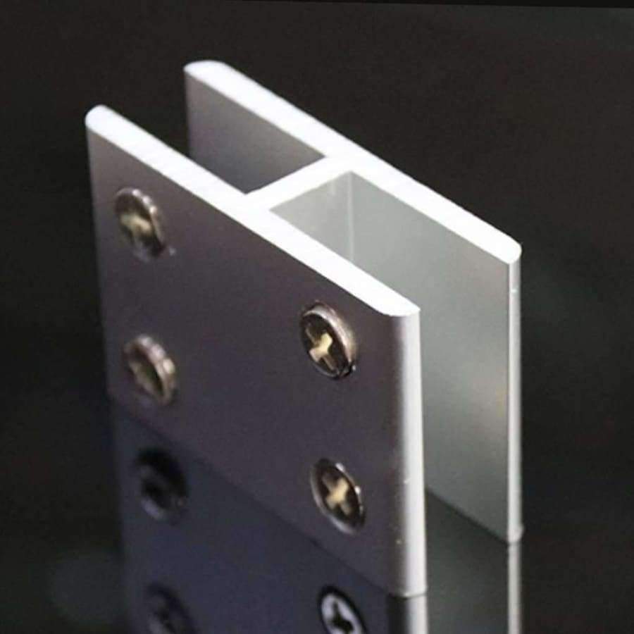 Planet Gates 2x Adjustable Glass Clamp Clip Balustrade Bracket Holder Connector for 8-12mm Glass NO Need Drilling