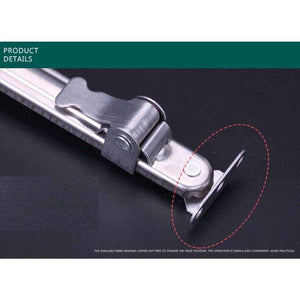 Planet Gates 2x Adjustable Wind Brace Bracing Casement Window Support Fitting Hardware Telescopic Limiting Stopper Stainless Steel 19mm Width