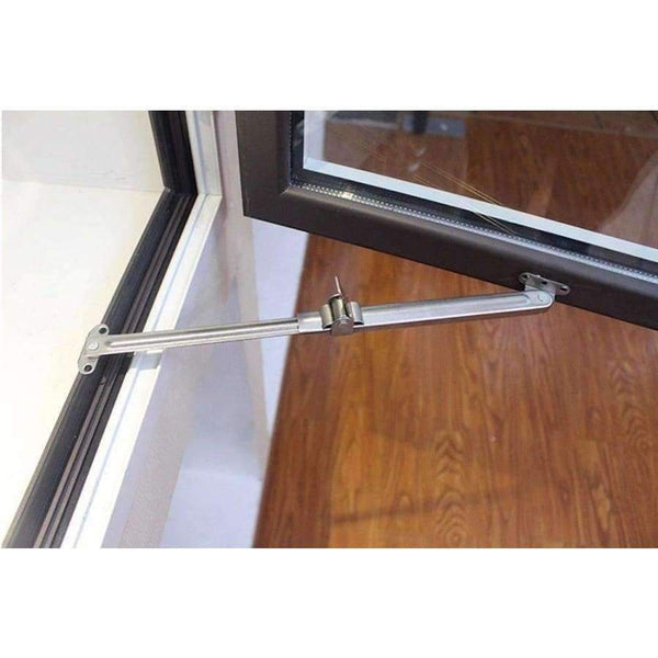 Planet Gates 2x Adjustable Wind Brace Bracing Casement Window Support Fitting Hardware Telescopic Limiting Stopper Stainless Steel 19mm Width