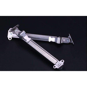 Planet Gates 2x Adjustable Wind Brace Bracing Casement Window Support Fitting Hardware Telescopic Limiting Stopper Stainless Steel 19mm Width