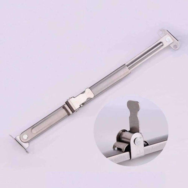 Planet Gates 2x Adjustable Wind Brace Bracing Casement Window Support Fitting Hardware Telescopic Limiting Stopper Stainless Steel 19mm Width