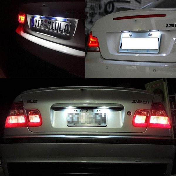 Planet Gates 2x Car Led License Plate Led Light Lamp 12v White  For BMW E39 E60 E82 E90 E92 E93 M3 E39 E60 E70 X5 E60 E61 M5 E88