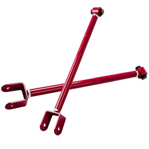 Planet Gates 2x Rear Lower Control Arms/ Bar/ Rod Camber Kit For BMW 1995-05 E46/E36 E83 E85 E86 E89 323ic M3 2.5si 35i Aluminum Coilovers