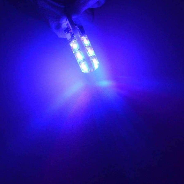 Planet Gates 2X T10 Silica Gel RGB w5w LED with Remote Controller RGBW 501 194 168 6SMD 5050 Strobe Car Wedge Side Light DC 12V Car Bulbs