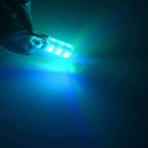 Planet Gates 2X T10 Silica Gel RGB w5w LED with Remote Controller RGBW 501 194 168 6SMD 5050 Strobe Car Wedge Side Light DC 12V Car Bulbs