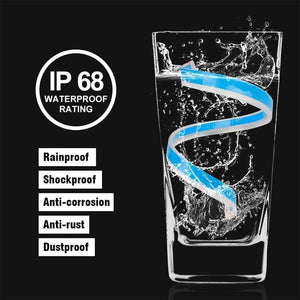 Planet Gates 2x Ultrafine 45cm 60cm drl LED Flexible Tube Style Daytime Running Lights Tear Strip Car Headlight Turn Signal Angel Eyes