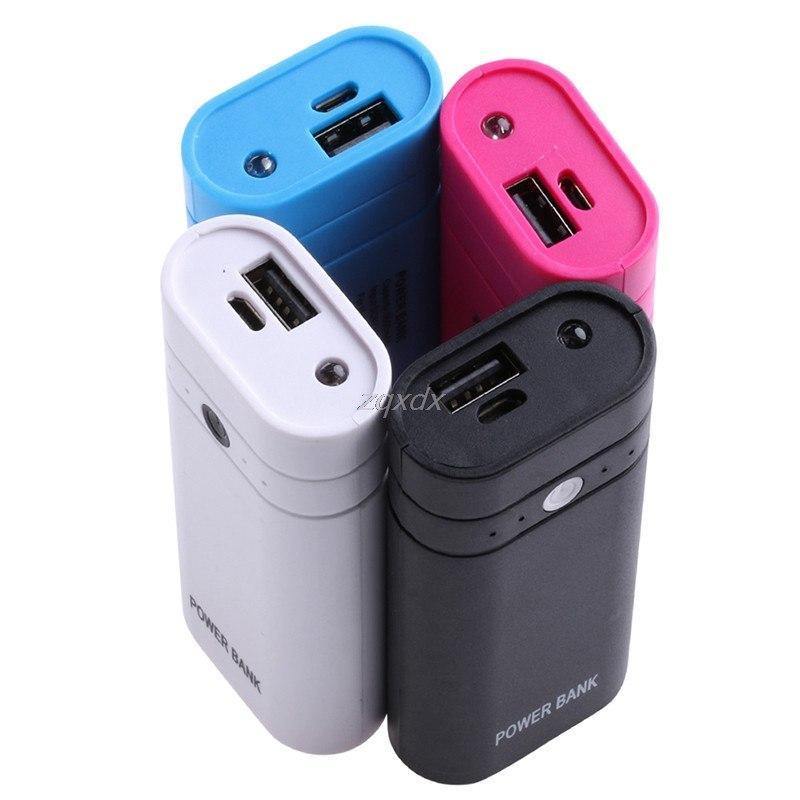 Planet Gates 2x18650 Battery Charger 5V USB Mobile Power Bank Case Kit DIY Box Phone Case Z17 Drop ship