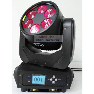 Planet Gates 2xLot Super Beam Moving 6x25W White Led Lamp Beam Wash DJ Stage Lighting 12/20 DMX Channels Hi-Quality Hot Sales 135W New Design