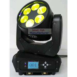 Planet Gates 2xLot Super Beam Moving 6x25W White Led Lamp Beam Wash DJ Stage Lighting 12/20 DMX Channels Hi-Quality Hot Sales 135W New Design