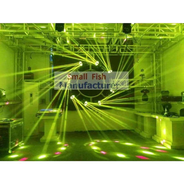 Planet Gates 2xLot Super Beam Moving 6x25W White Led Lamp Beam Wash DJ Stage Lighting 12/20 DMX Channels Hi-Quality Hot Sales 135W New Design