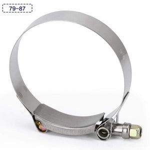 Planet Gates 3.0 inch (79-87mm) 2.0" 2.25" 2.5" 2.75" 3.0" 3.25" 3.5" 3.75" 4.0" T-Bolt Exhaust Clamp Intake Turbo Exhaust Intercooler Silicone Coupler 1 Piece