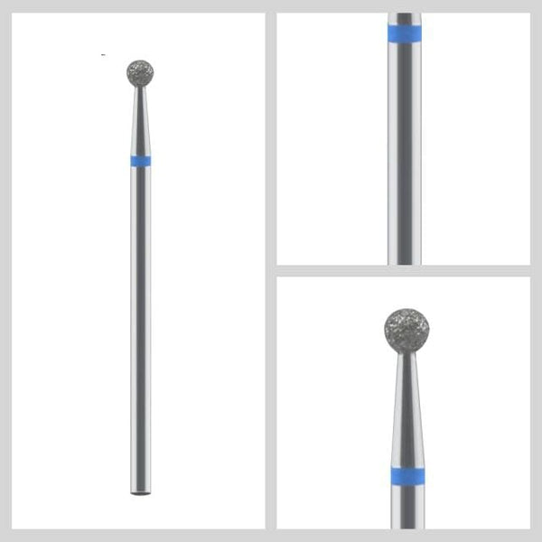 Planet Gates 3.0mm Diamond Nail Drill Milling Cutter Nail Art Drill Bit Cuticle Clean Cutter for Manicure Nail Files Electric Mills Burr Nail Tool