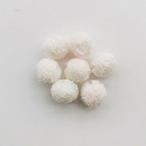 Planet Gates 3 100pcs/lot 15mm 10colors Mesh Flower Ball For Sewing On Scarf Shoes Hats Fur DIY Crafts Hair Clip Accessories