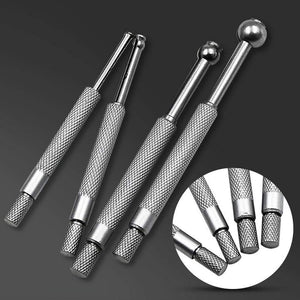3-14mm Small Hole Bore Gauge 4Pcs Ball Type Telescoping Measure Gauge 1/8" To 1/2" Measuring Tools Adjustable