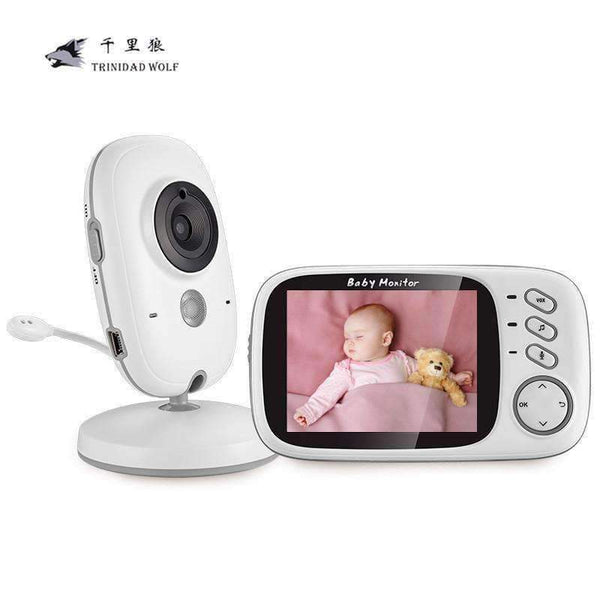 Planet Gates 3.2 inch Wireless Video Color Baby Monitor High Resolution Baby Nanny Security Camera Night Vision Temperature Monitoring