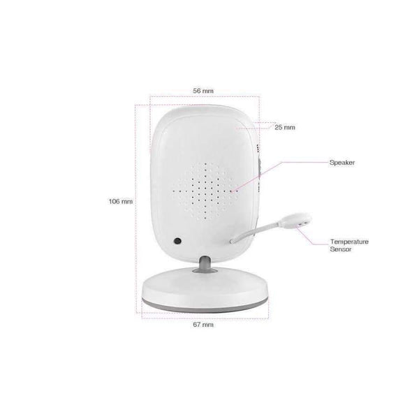 Planet Gates 3.2 inch Wireless Video Color Baby Monitor High Resolution Baby Nanny Security Camera Night Vision Temperature Monitoring